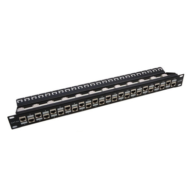 LINK Shield CAT6A PATCH PANEL 24 PORT,Full Shield