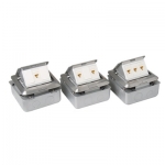 LINK POP-UP Aluminium LINK CAT 5E 2 PORT OUTLET