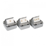LINK POP-UP Aluminium LINK CAT 5E 3 PORT OUTLET (เต้ารับฝังพื้น)