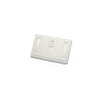 LINK FACE PLATE 1 PORT With Shutter, Icon & Label ID