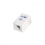 LINK Surface White Mount Box 1 Port