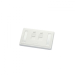 AMP 272378-2 FACE PLATE DECORATOR 2 PORT