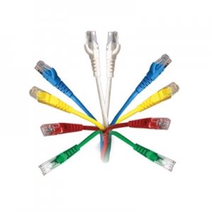 LINK CAT 5E RJ45 - RJ45 PATCH CORD 2 M., 350 MHz, สีขาว สีแดง สีเขียว สีฟ้า สีเหลือง