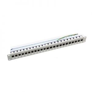 LINK Shield CAT6A PATCH PANEL 24 PORT,Die Cast Shield