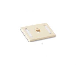LINK FACE PLATE 1 PORT With Icon & Label ID