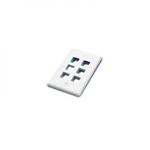 LINK Shiny Face Plate 6 Port