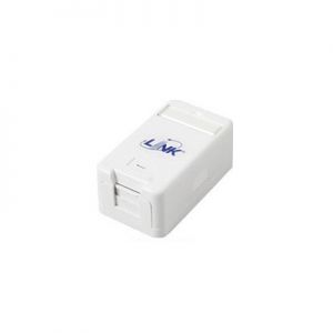 LINK BOX ตัวเมียติดพื้น 1 ช่องมี Shutter