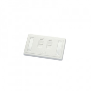 AMP 272378-2 FACE PLATE DECORATOR 2 PORT