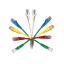 LINK CAT 5E RJ45 - RJ45 PATCH CORD 2 M., 350 MHz, สีขาว สีแดง สีเขียว สีฟ้า สีเหลือง