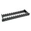LINK CAT6A PATCH PANEL 24 PORT,Polymer Panel (แผงกระจายสายมีเหล็กจัดสายและติดป้ายชื่อได้)